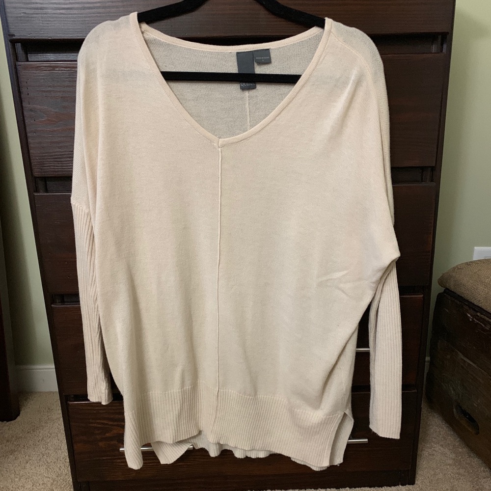 FRANCESCAS - tan colored sweater